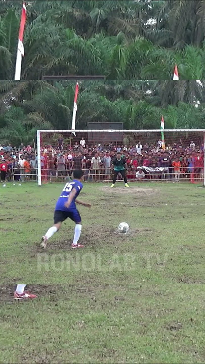 Adu Penalti 🔥 yg harus terjadi lagi 🔥 antar Pemain Lokal Vs Pemain Tarkam di laga final, #shorts