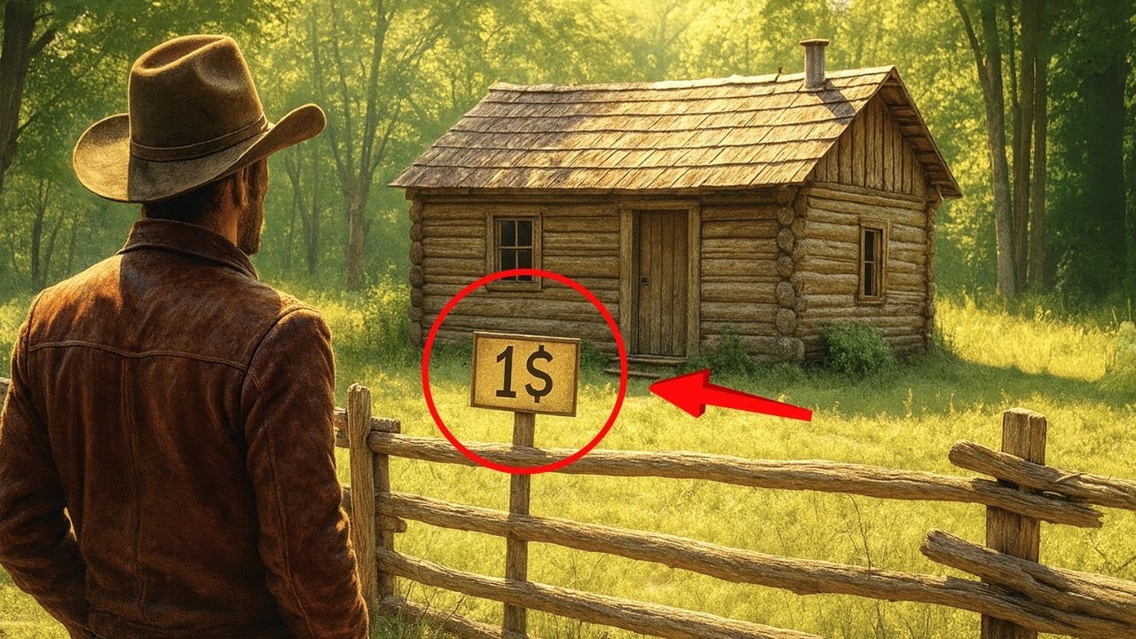 Pagou 01 Dólar por uma Cabana Perdida na Floresta… O que descobriu dentro lhe tirou o Fôlego
