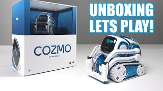 Unboxing & Lets Play  BLUE COZMO  Limited Edition   Anki's New Cute Robot (FULL REVIEW!)