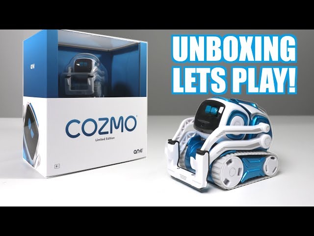 Anky Cozmo Robot Limited Edition Interstellar Blue Robot 