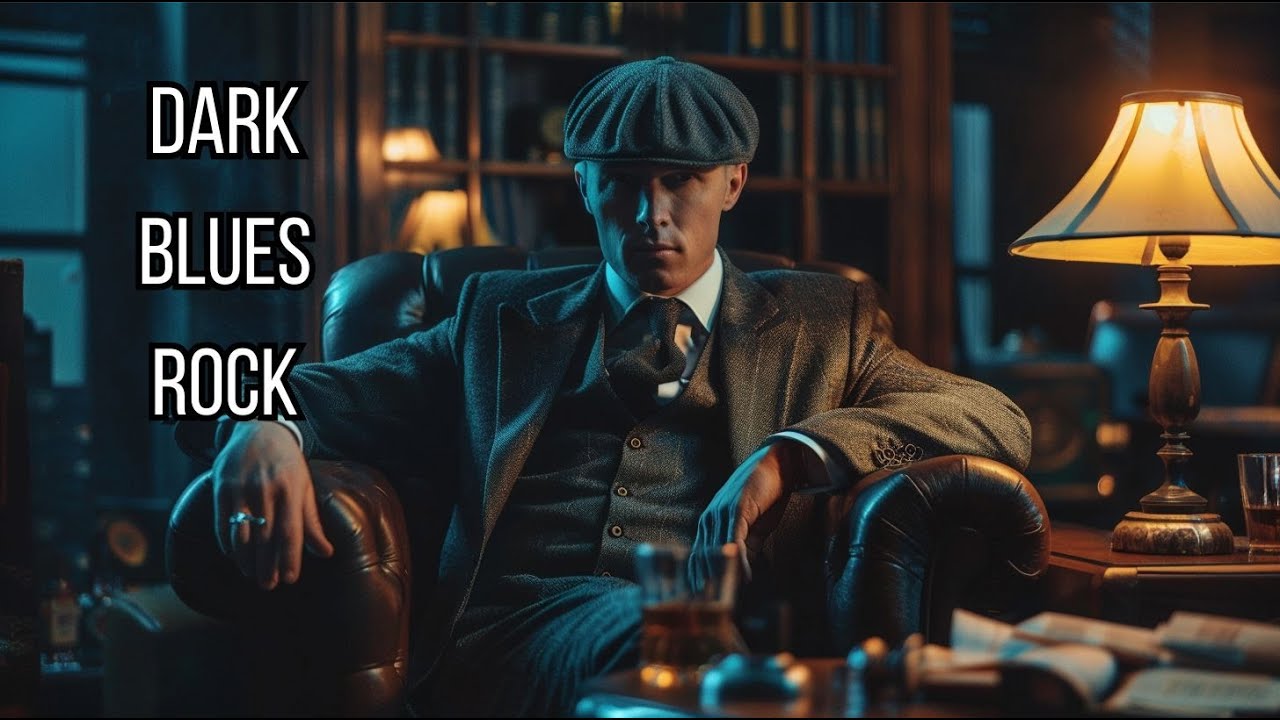 Midnight Dark Blues Rock 🥃 | Peaky Blinders Gentleman Blues Playlist