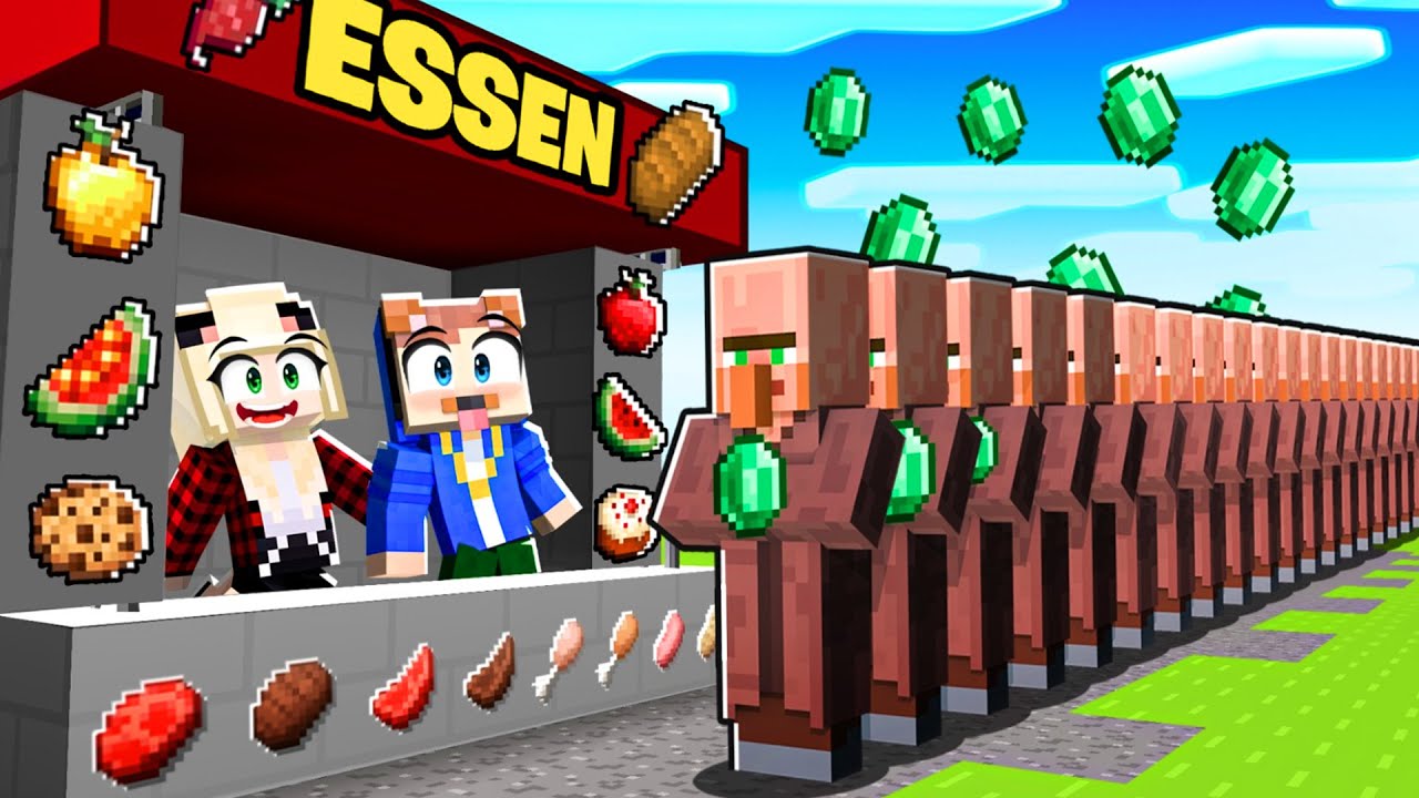 2 YOUTUBER ERÖFFNEN EIN RESTAURANT IN MINECRAFT!