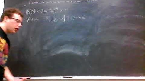 Proof Convergence in Mean Square Implies Convergence in Probability