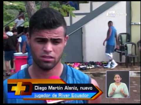 Diego Martin Alaniz, nuevo jugador de River Ecuador