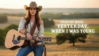 Yesterday, When I Was Young – Glen Campbell (Classic Country Cover)