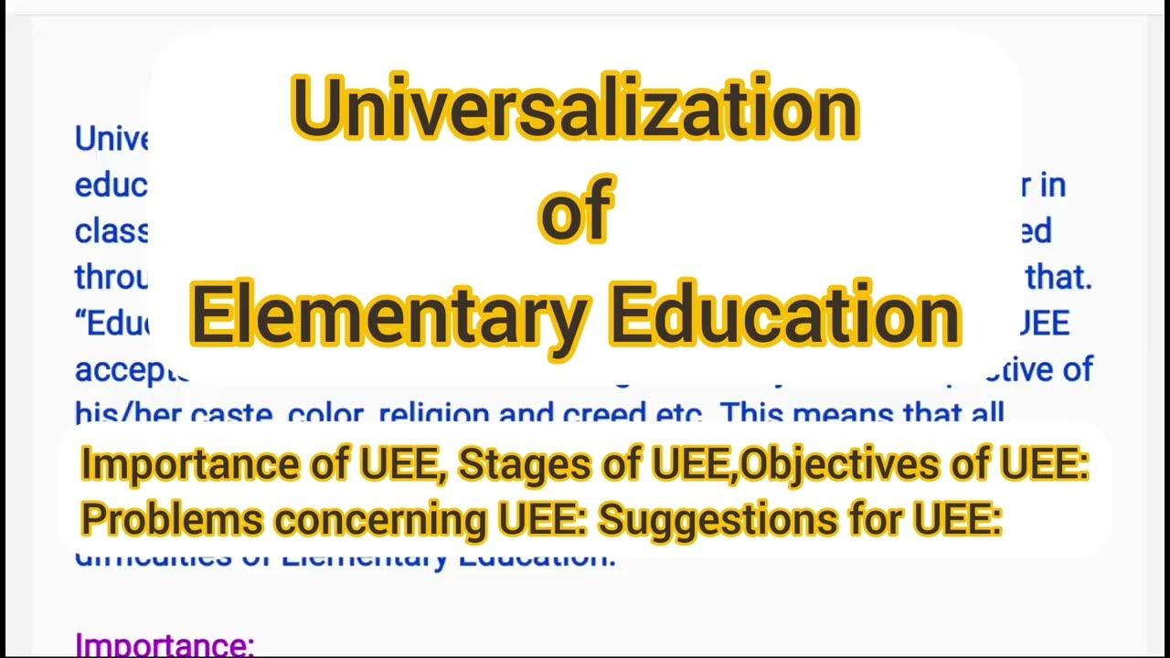 Universalization Of Elementary Education University Of Kashmir YouTube universalization-of-elementary-education-university-of-kashmir-youtube