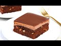 Chocolate Brownie Dessert cake | Hazelnut Chocolate brownie cake Box