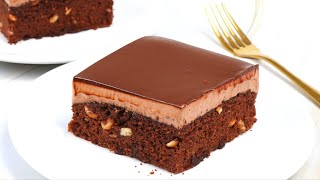 Chocolate Brownie Dessert cake | Hazelnut Chocolate brownie cake Box