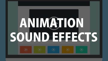 Animation Sound Effects Pack