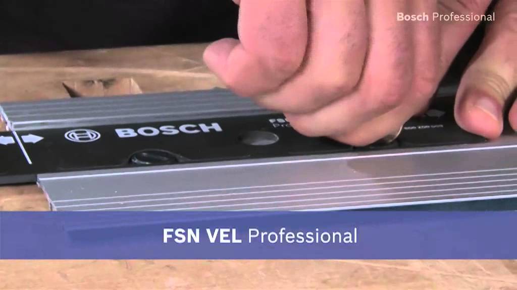 Bosch FSN 1100 Professional System accessories YouTube