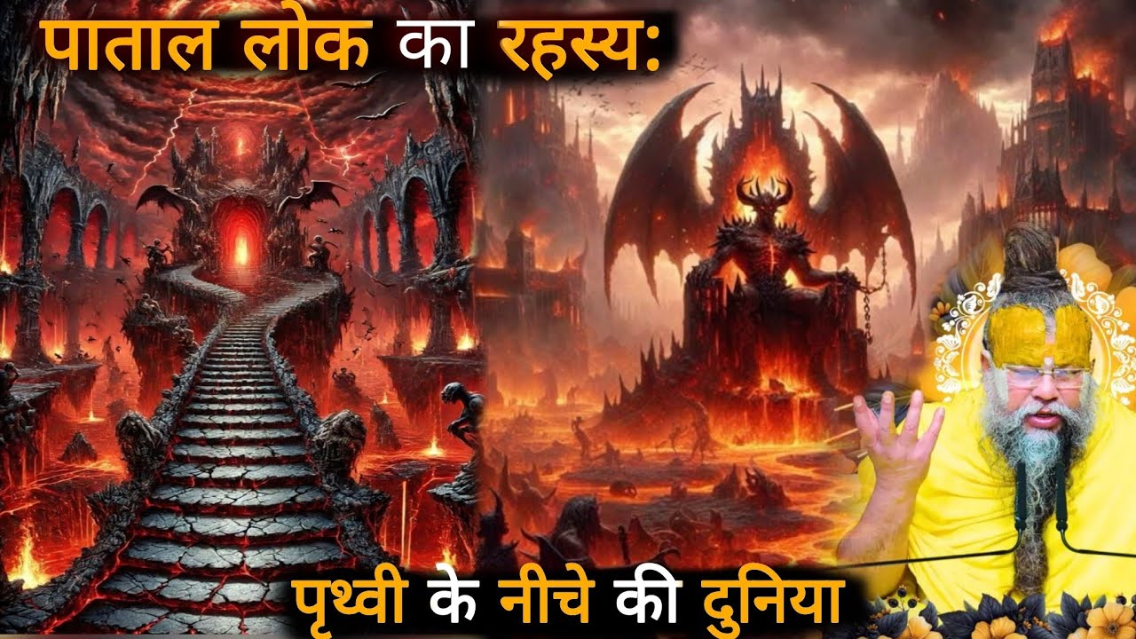 पाताल लोक का रहस्य पृथ्वी के नीचे के लोकों में एक यात्रा| Premanand ji maharaj|