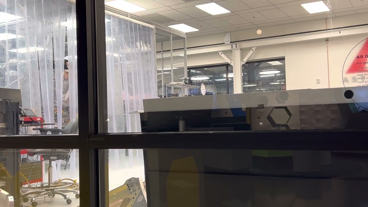 That’s a big Clean Room @ Moonshot Museum - Astrobotic build 2nd Lunar Lander Griffin