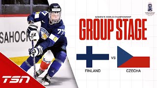 Finland vs. Czechia FULL HIGHLIGHTS | 2024 Women's World Hockey Championship