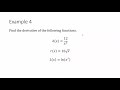 Calculus 1. Section 2.3c Basic Differentiation Rules