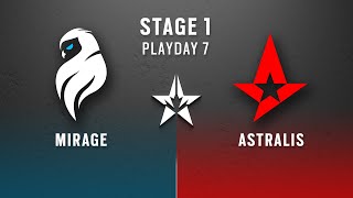 Mirage vs Astralis \/\/ North American League 2022 - Stage 1 - Playday #7