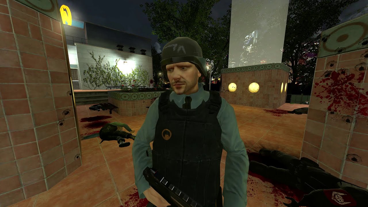 Garry's Mod Security Guards vs Combine - YouTube