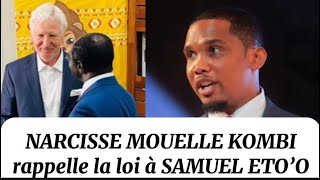 Narcisse Mouelle Kombi rappelle la loi à Samuel Eto’o à travers la lettre de la FIFA