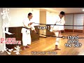 Keri training by the shotokan legend yutaka yaguchi sensei