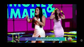 No llores mas - Simone e Simaria ao vivo no (Teleton ) Sbt