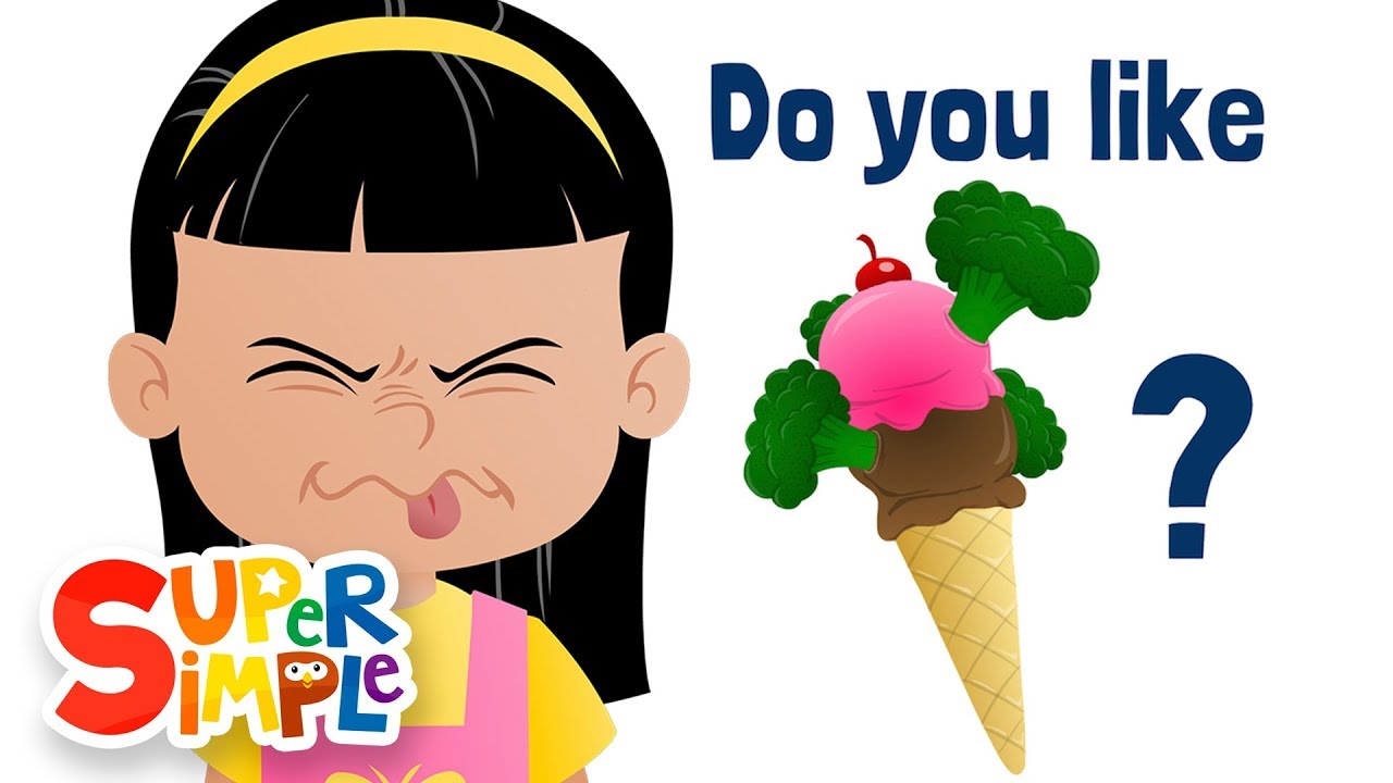 Do You Like Broccoli Ice Cream  Food Song for Kids  Super Simple Songs