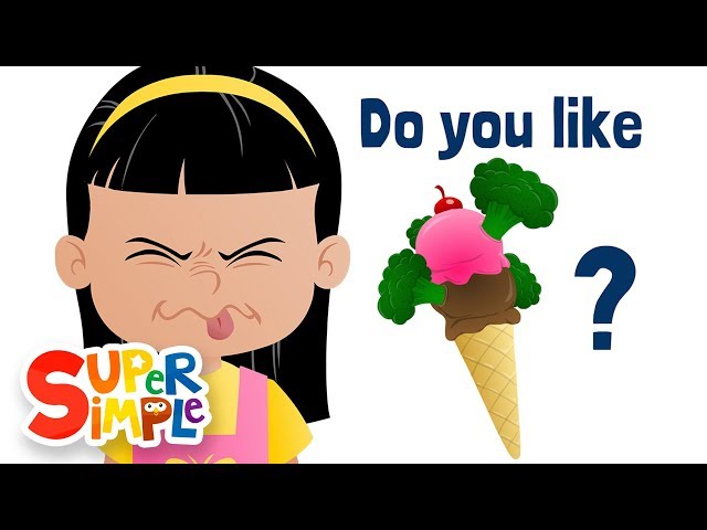 Do You Like Broccoli Ice Cream? | Food Song for Kids! | Super Simple Songs class=