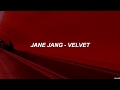 Jane Jang - Velvet // Sub. español