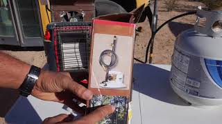 Mr Heater Portable Buddy with Distribution Tree and Hose Kit