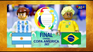 LEGO Final Copa América ARGENTINA Vs BRASIL