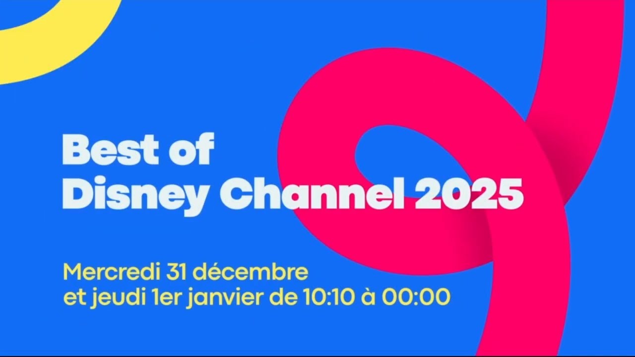 Disney Channel SEE (Switzerland) - Best Of Disney Channel 2025 - Marathon Promo (With Text, 12/2025)