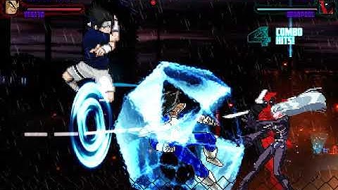 MUGEN Request: Sasuke & Vegeta Vs Kula & Deadpool