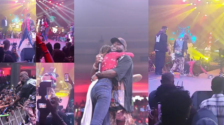Davido gifts 2million to a Fan on stage as she cries in shock and his shoes worth $1000 dollars