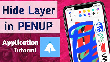 How to Hide & Unhide layer in PENUP App
