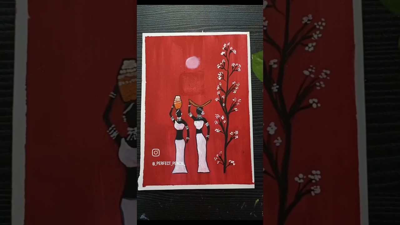 Day 13/30 - Tribal art 🌿 of 30days30artstyles 