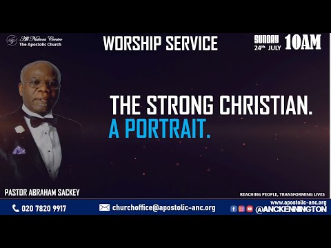 THE STRONG CHRISTIAN ||  A PORTRAIT  ||  PASTOR ABRAHAM SACKEY