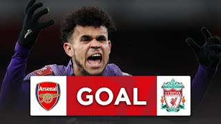 GOAL | Luis Díaz | Arsenal 0-2 Liverpool | Third Round | Emirates FA Cup 2023-24