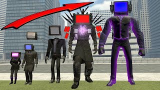 EVOLUTION OF NEW ENERGIZED TV MAN VS ALL Skibidi Toilet 1-74 In Garry's Mod!