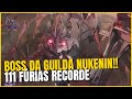 BOSS DA GUILDA NUKENIN BATENDO RECORDE DE FÚRIA 111 - SOLO LEVELING ARISE