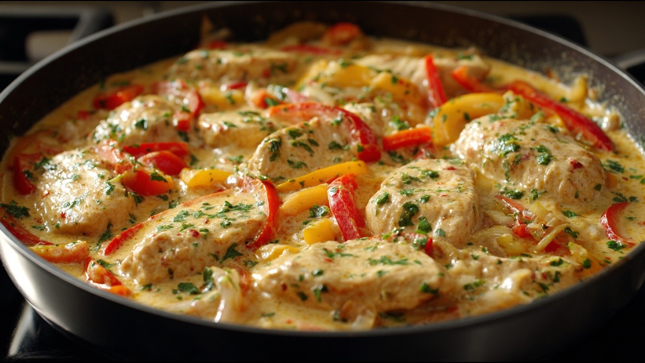 Such Delicious I've never had chicken in such a delicious sauce! Nutritious dinner in ...