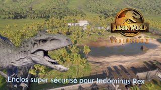 Tuto : Enclos super sécurisé pour Indominus Rex dans Jurassic World Evolution 2