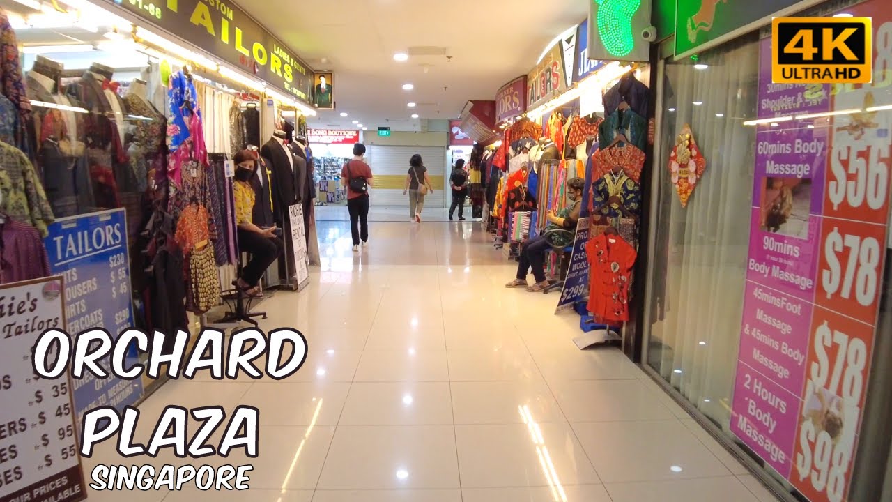 Orchard Plaza Shopping Mall Singapore Walking Tour Feb 2022 [4K