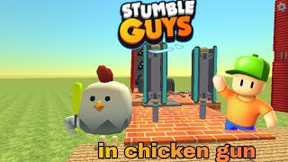 Stumble Guys in chicken gun | stumble guys | chicken gun