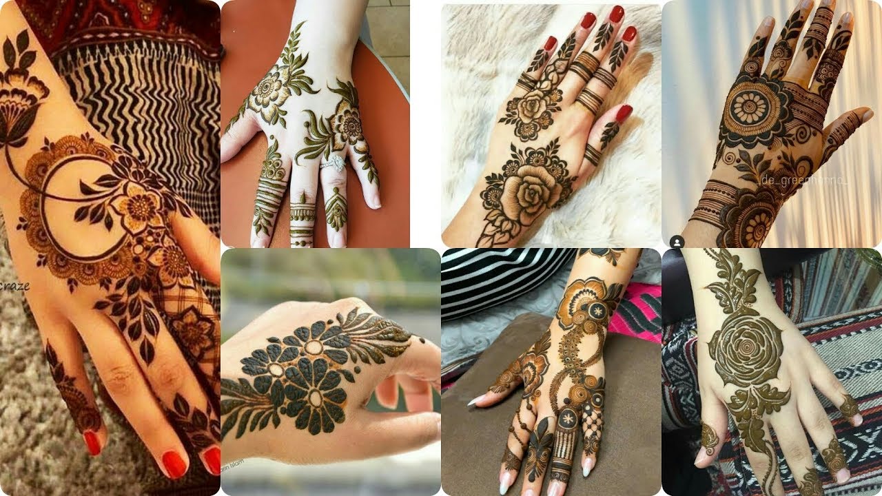 Latest Eid simple and easy gulf mehndi designs/2020 Henna designs ideas ...