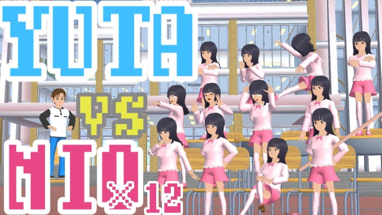 Hide and Seek in the school! Find 12 Mio-chan!!