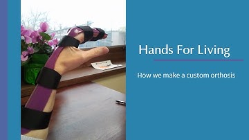 How We Make a Custom Hand Brace