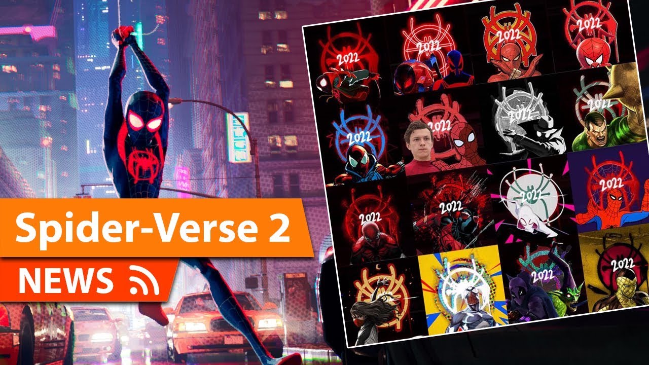 Every Spider Man Character In Spider Verse 2 Revealed Sony S Spider Man Venom Future Youtube