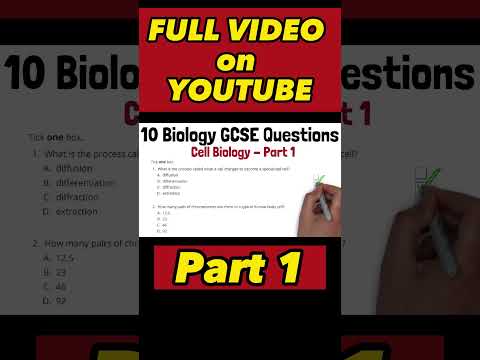 Vídeo: O que a biologia GCSE cobre?
