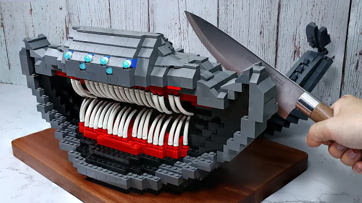 Hunting the World's Largest LEGO Sea Creature El Gran Maja IRL | RARE Food LEGO Cooking ASMR