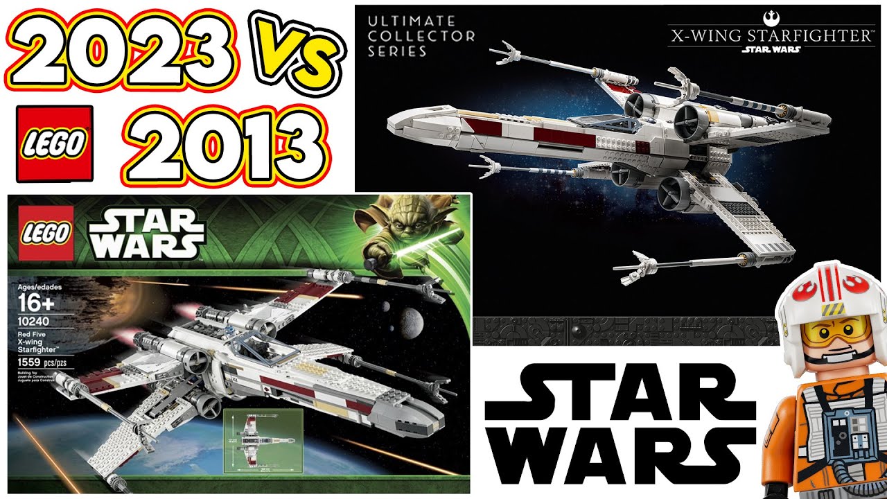 LEGO Star Wars UCS X-Wing Comparison Reveal YouTube