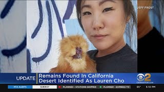 Remains Found In California Desert Identified As Lauren Cho