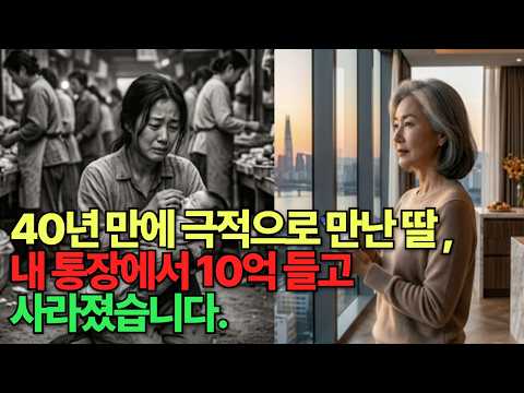 40년 만에 극적으로 만난 딸